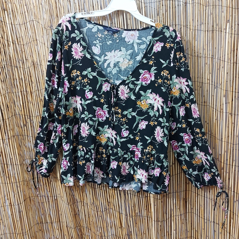 American Eagle Blouse Size Large - image 3